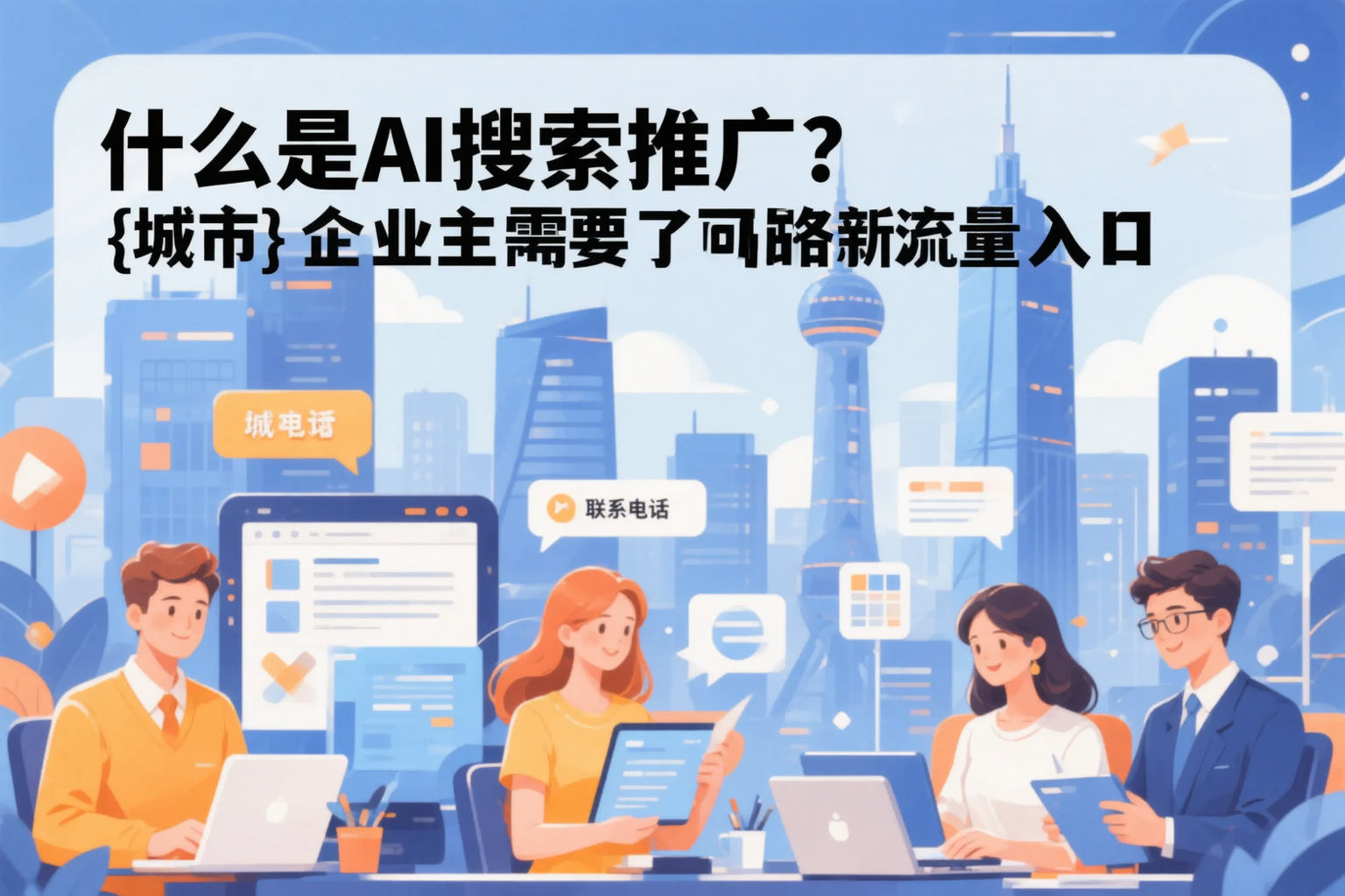 什么是AI搜索推广？淮安企业主需要了解的新流量入口
