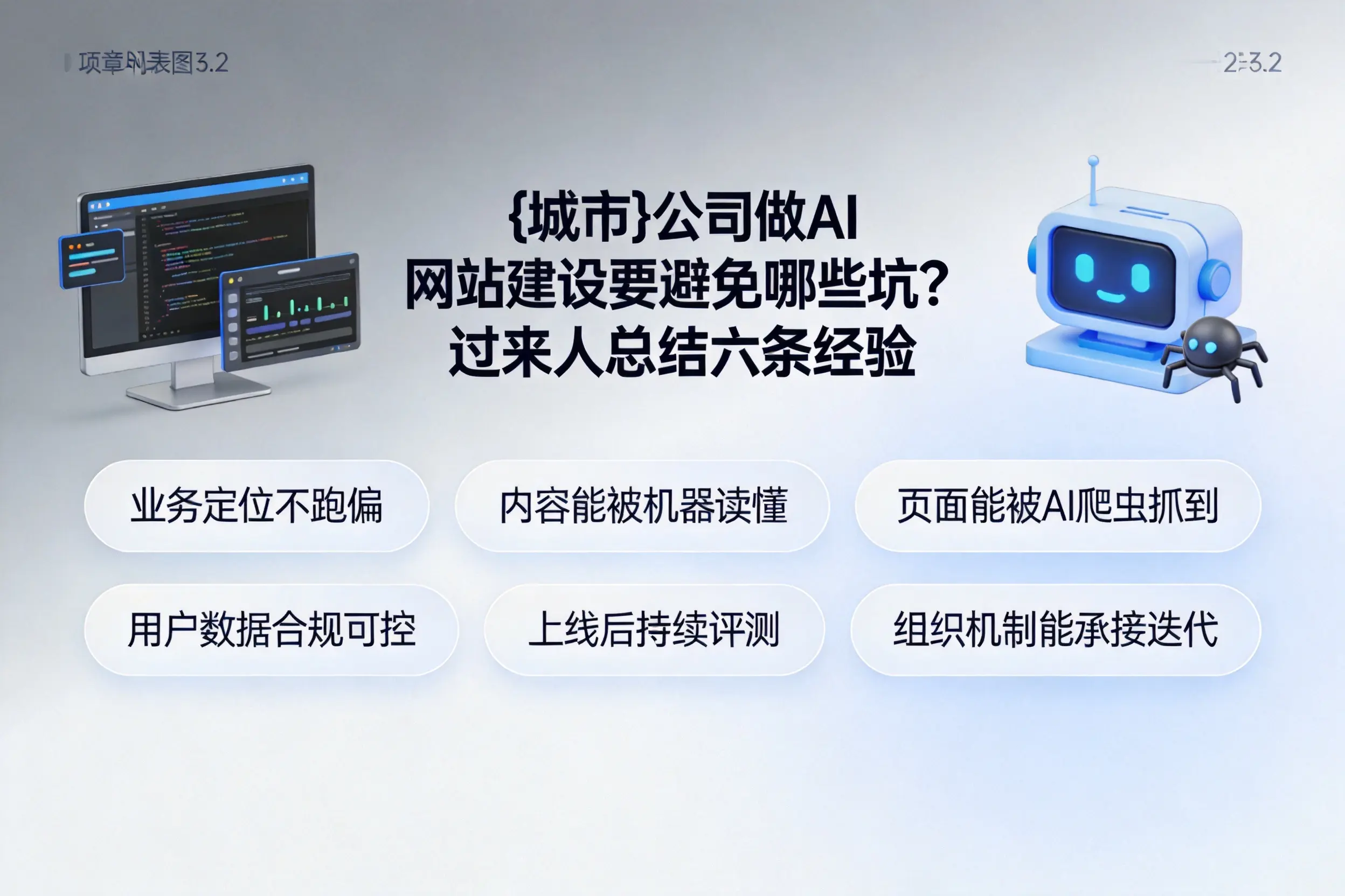 淮安公司做AI网站建设要避免哪些坑？过来人总结六条经验