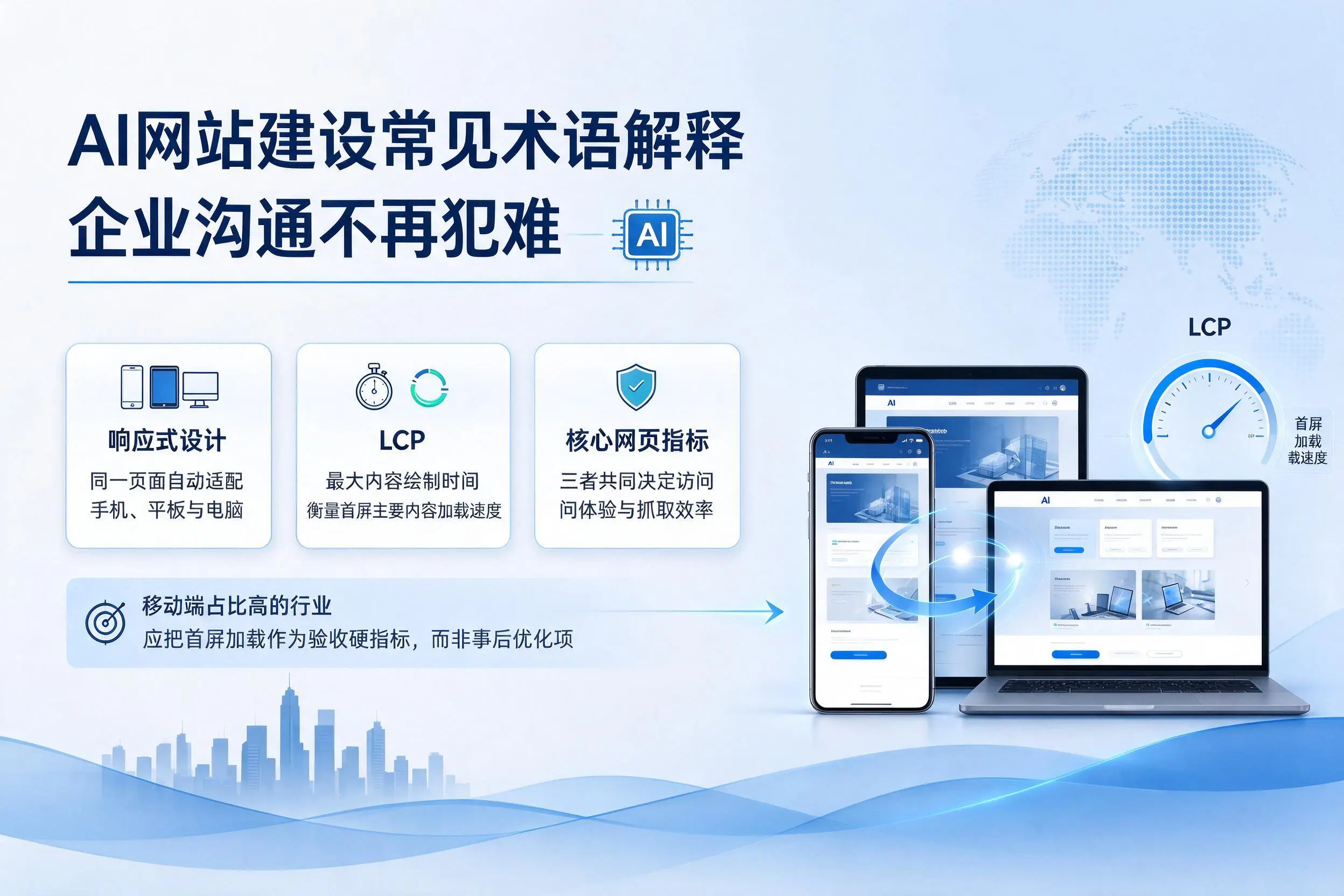 AI网站建设常见术语解释，淮安企业沟通不再犯难