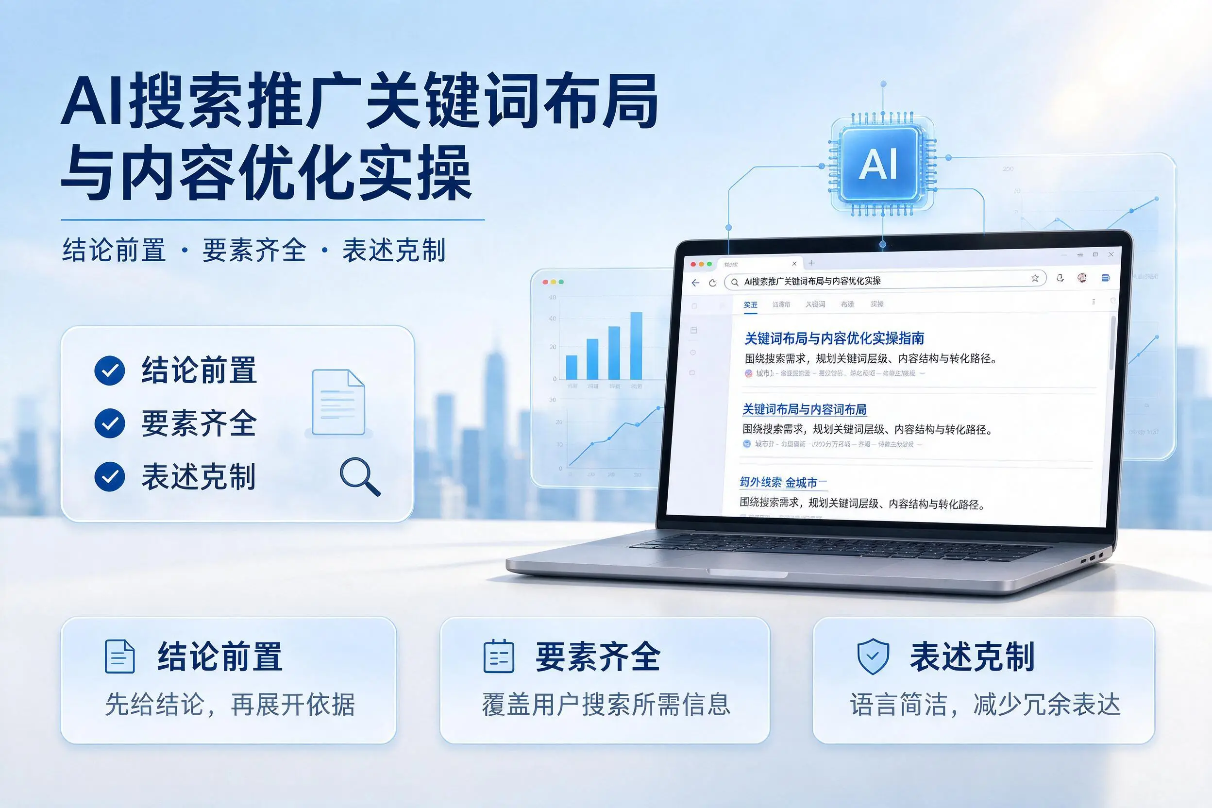 淮安AI搜索推广关键词布局与内容优化实操